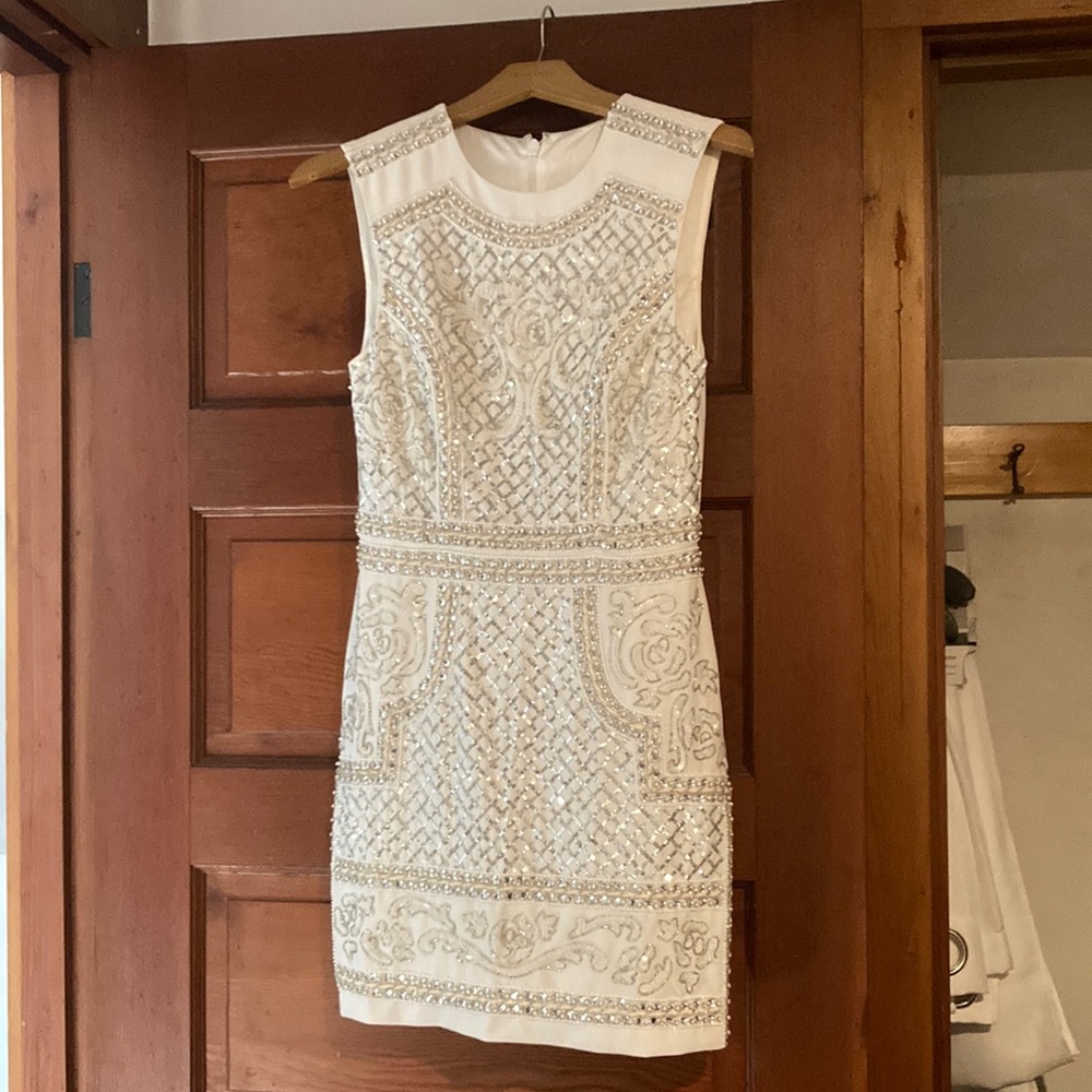 Beaded bebe dress